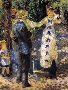 Pierre-Auguste Renoir The Swing painting